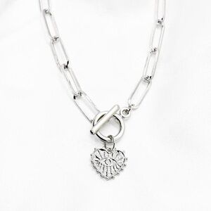 Evil Eye Toggle Chain Necklace